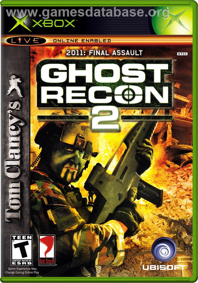 Tom Clancy's Ghost Recon 2: Summit Strike - Microsoft Xbox - Artwork - Box