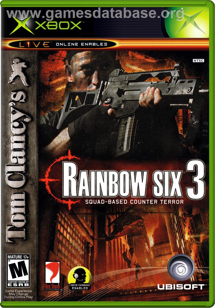 Tom Clancy's Rainbow Six 3: Raven Shield - Microsoft Xbox - Artwork - Box