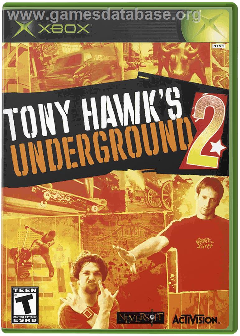 Tony Hawk's Underground 2 - Microsoft Xbox - Artwork - Box