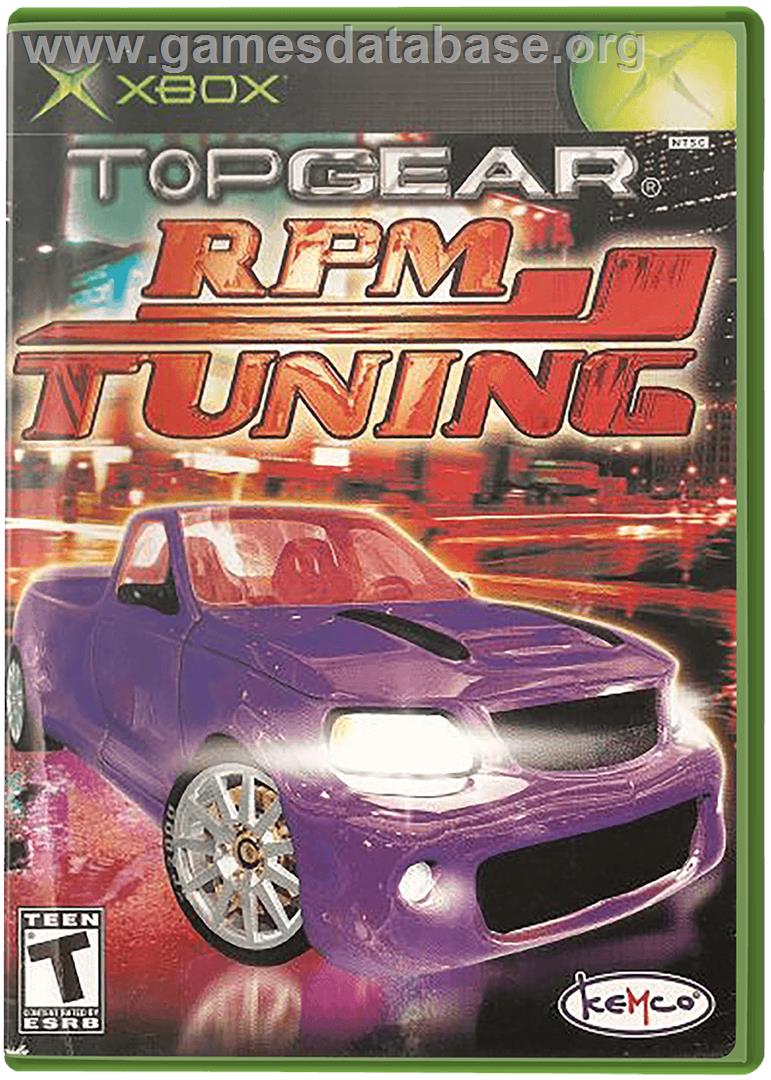 Top Gear RPM Tuning - Microsoft Xbox - Artwork - Box