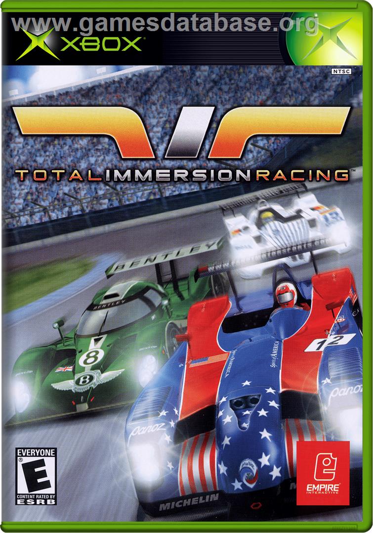 Total Immersion Racing - Microsoft Xbox - Artwork - Box