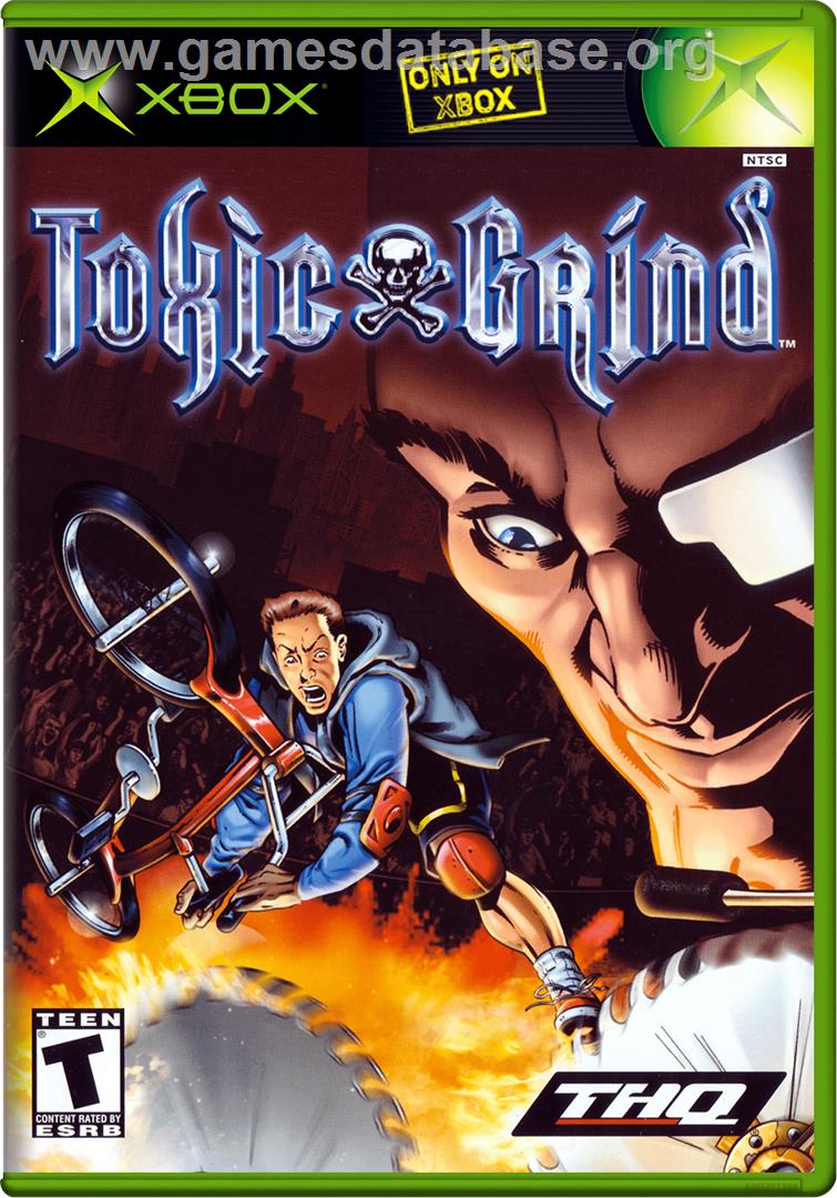 Toxic Grind - Microsoft Xbox - Artwork - Box