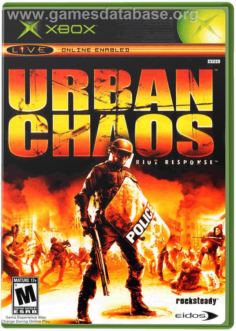 Urban Chaos: Riot Response - Microsoft Xbox - Artwork - Box