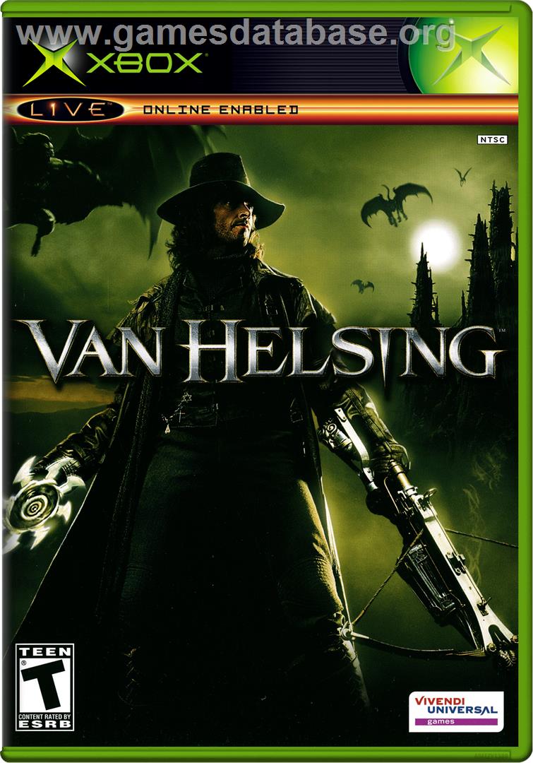 Van Helsing - Microsoft Xbox - Artwork - Box