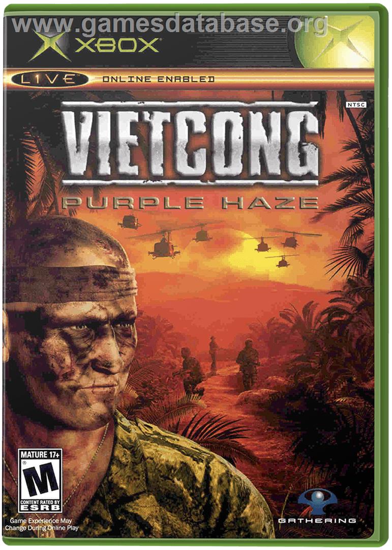 Vietcong: Purple Haze - Microsoft Xbox - Artwork - Box