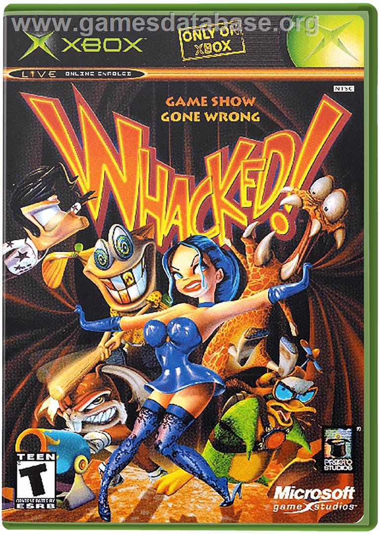 Whacked - Microsoft Xbox - Artwork - Box