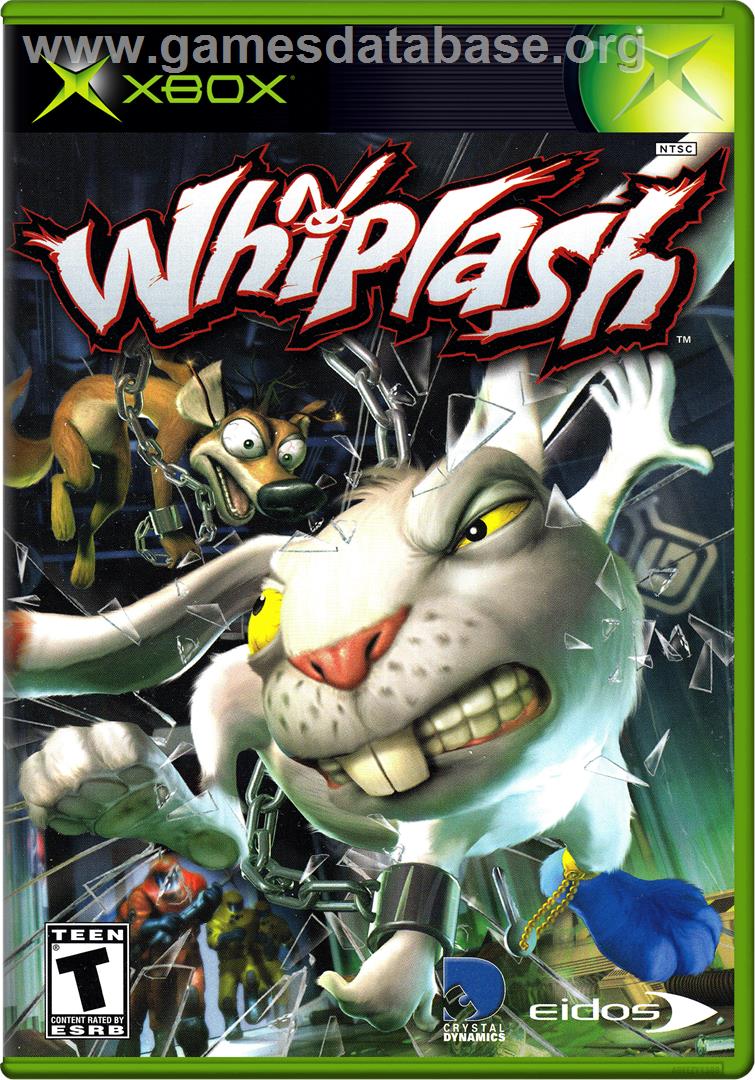 Whiplash - Microsoft Xbox - Artwork - Box