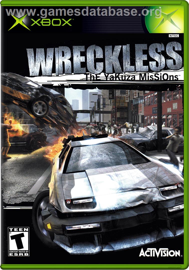 Wreckless: The Yakuza Missions - Microsoft Xbox - Artwork - Box