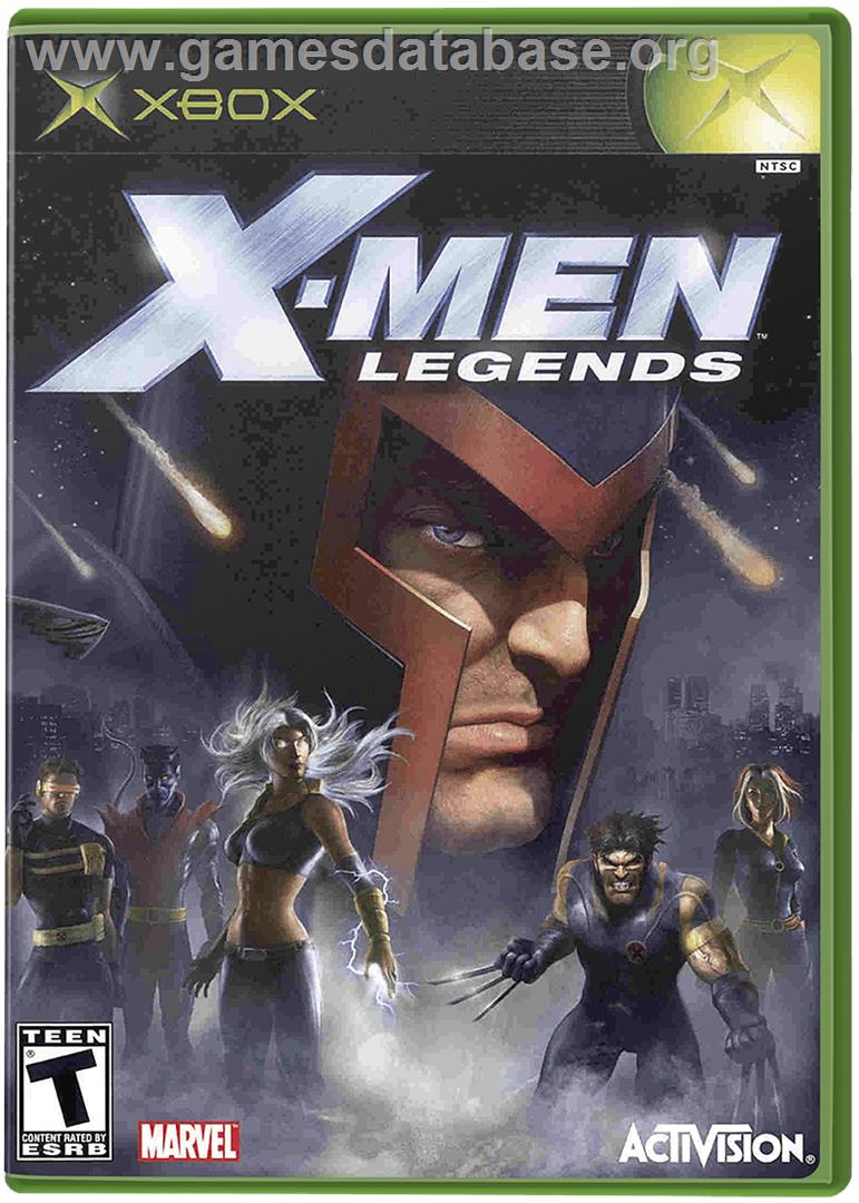 X-Men: Legends - Microsoft Xbox - Artwork - Box