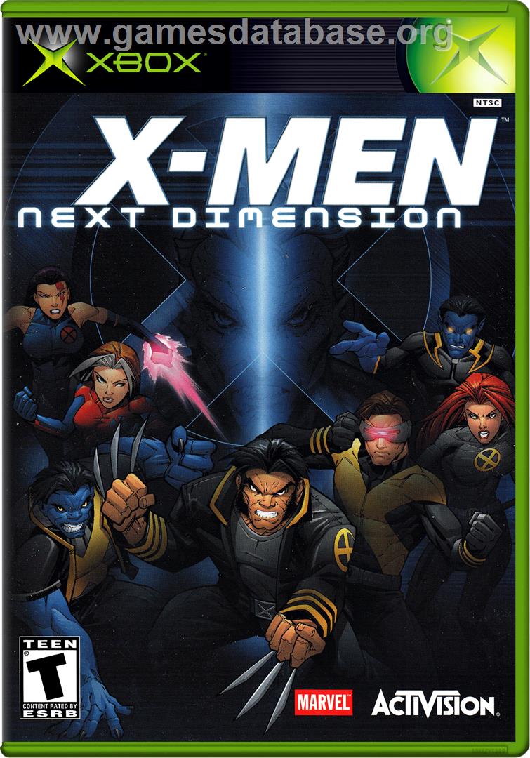 X-Men: Next Dimension - Microsoft Xbox - Artwork - Box