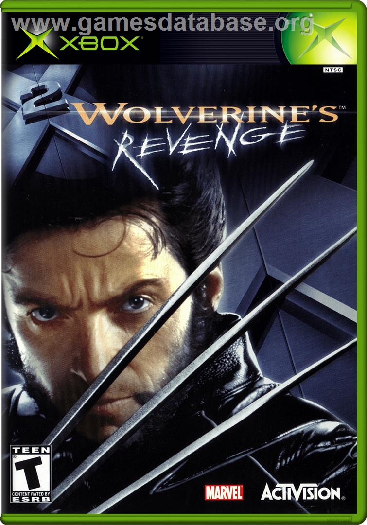 X2: Wolverine's Revenge - Microsoft Xbox - Artwork - Box