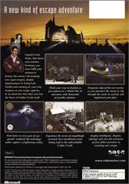 Box back cover for Prisoner of War on the Microsoft Xbox.