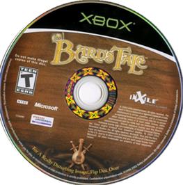 Artwork on the CD for Bard's Tale on the Microsoft Xbox.