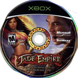 Artwork on the CD for Jade Empire (Limited Edition) on the Microsoft Xbox.