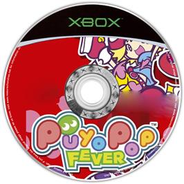 Artwork on the CD for Puyo Pop Fever on the Microsoft Xbox.