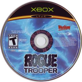 Artwork on the CD for Rogue Trooper on the Microsoft Xbox.