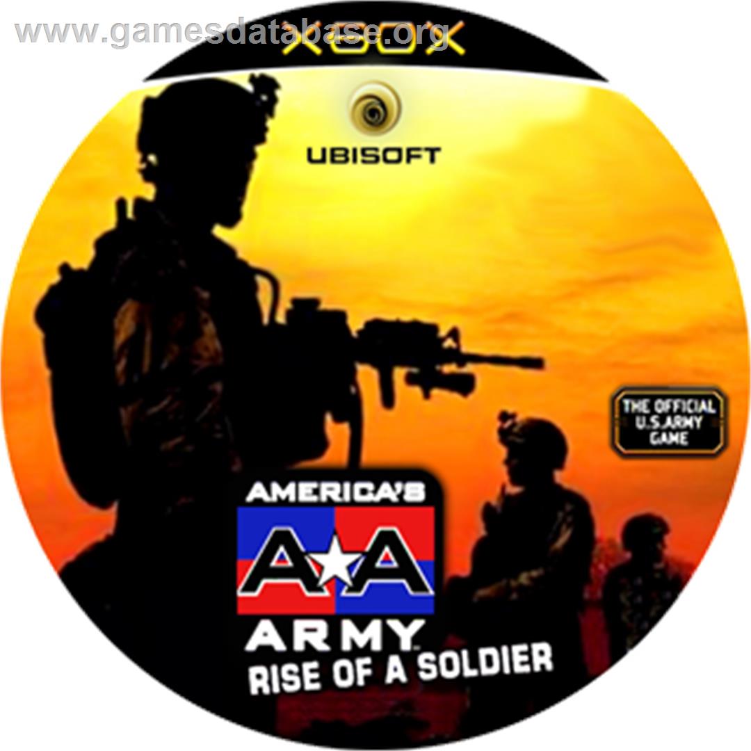 America's Army: Rise of a Soldier (Special Edition) - Microsoft Xbox - Artwork - CD