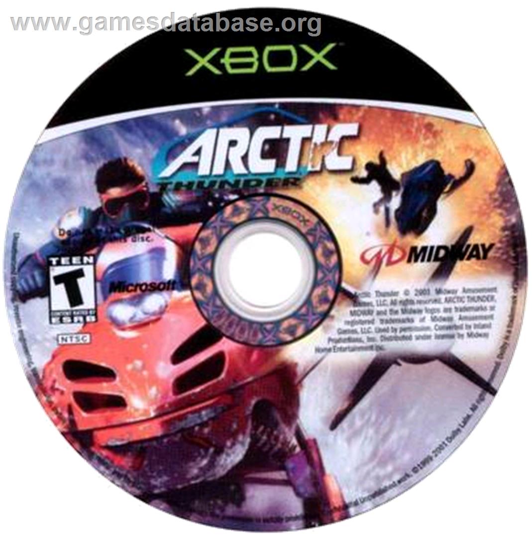 Arctic Thunder - Microsoft Xbox - Artwork - CD