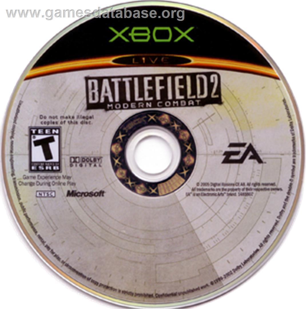 Battlefield 2: Modern Combat - Microsoft Xbox - Artwork - CD