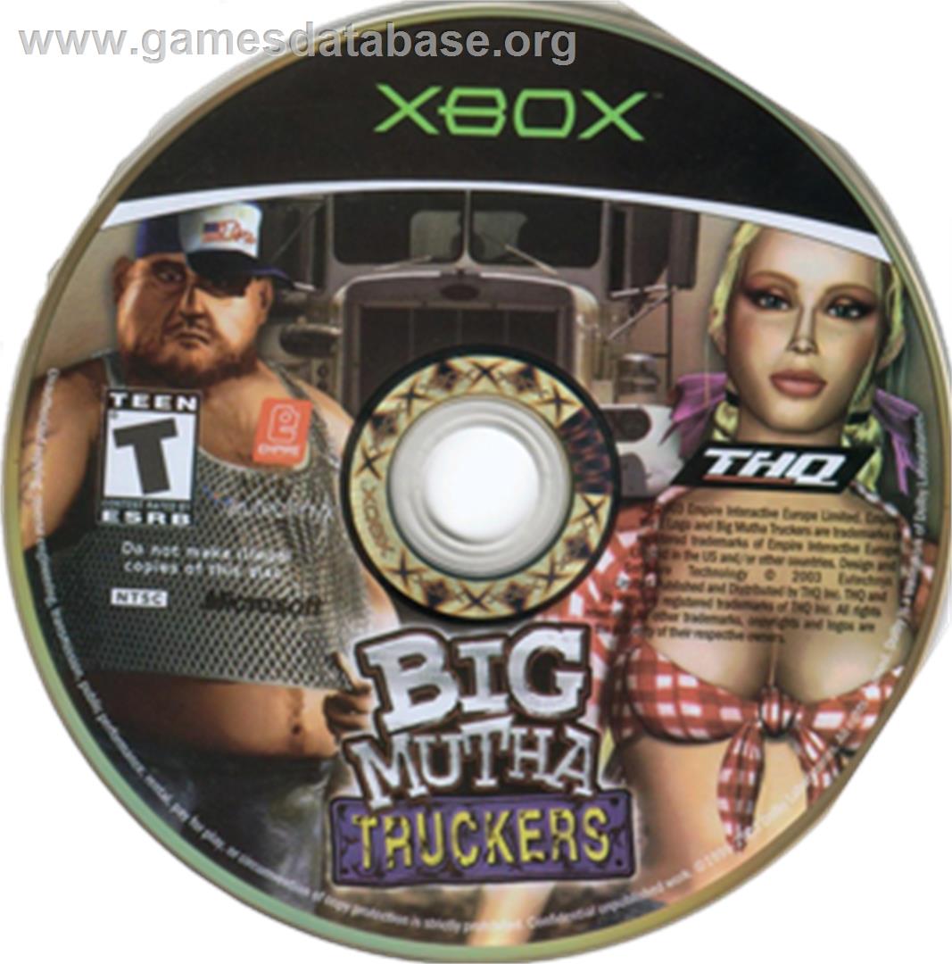 Big Mutha Truckers - Microsoft Xbox - Artwork - CD