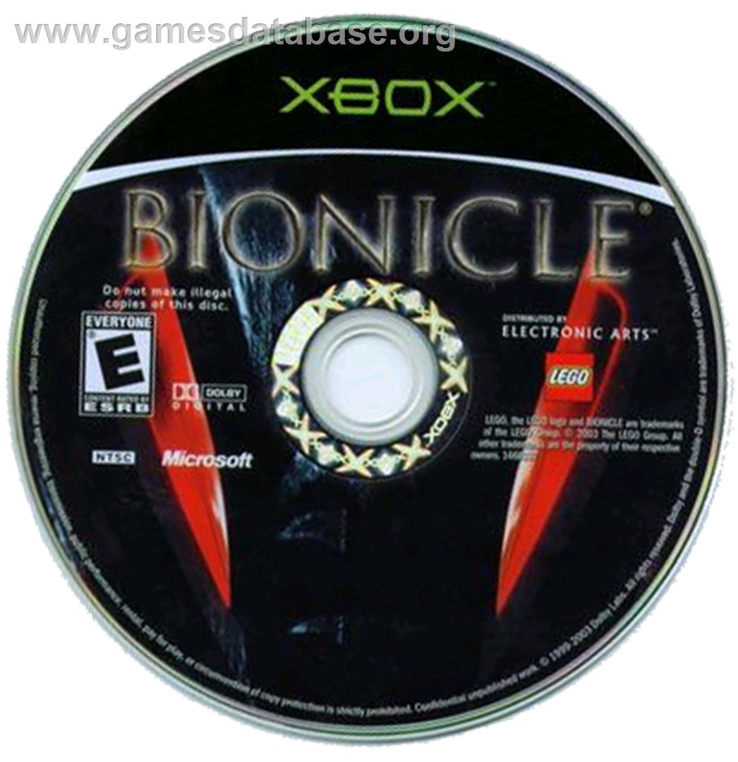 Bionicle - Microsoft Xbox - Artwork - CD