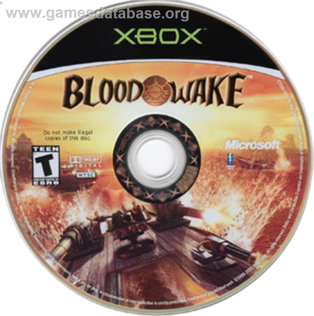 Blood Wake - Microsoft Xbox - Artwork - CD