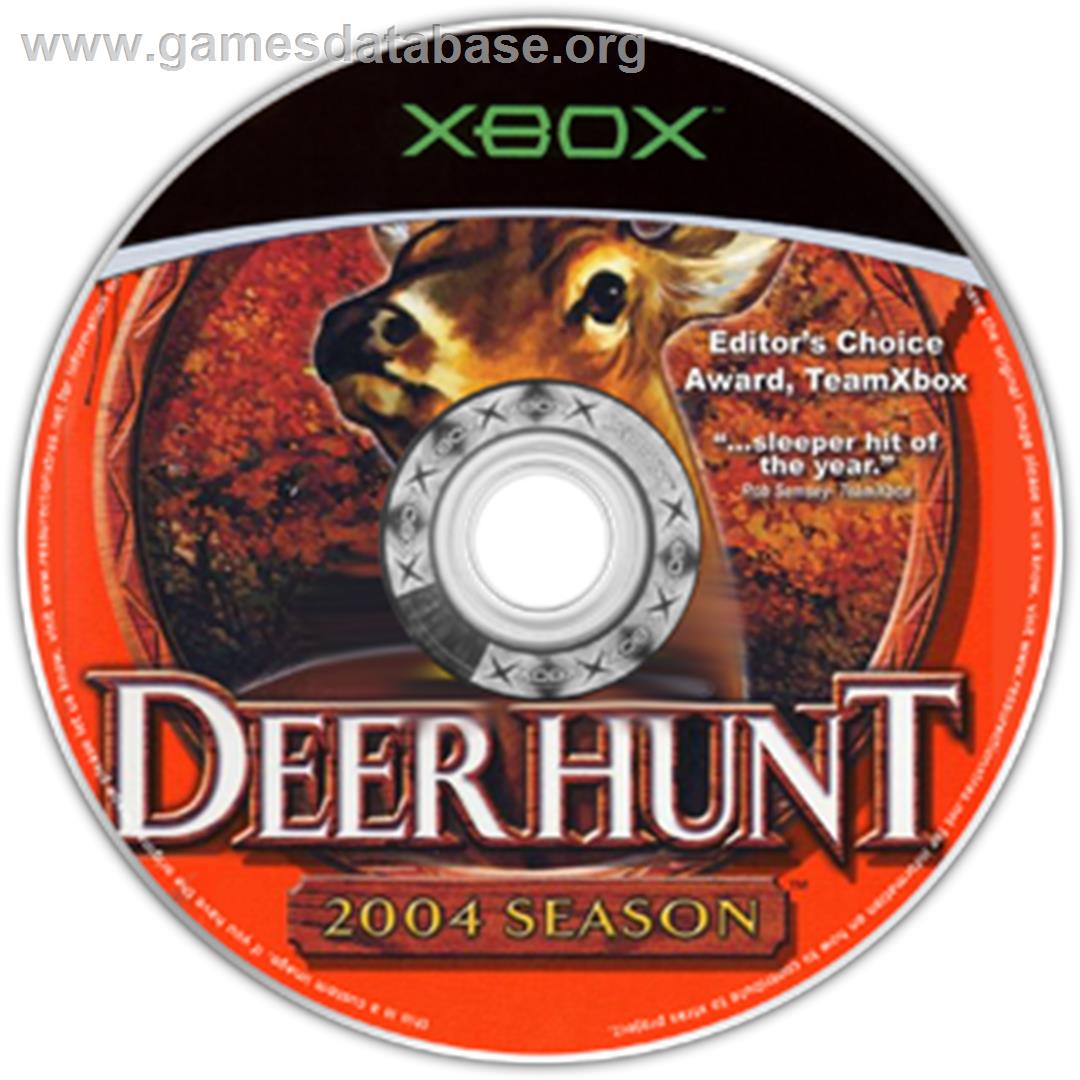 Cabela's Deer Hunt: 2004 Season - Microsoft Xbox - Artwork - CD