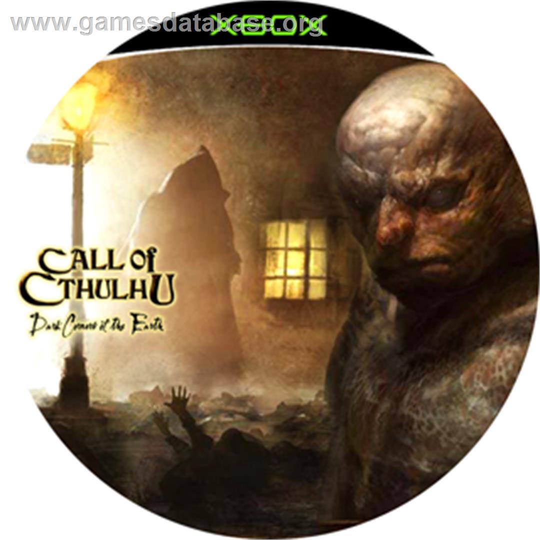Call of Cthulhu: Dark Corners of the Earth - Microsoft Xbox - Artwork - CD