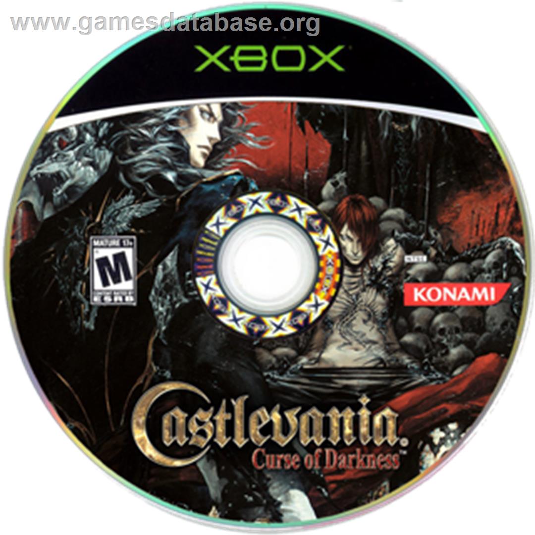 Castlevania: Curse of Darkness - Microsoft Xbox - Artwork - CD