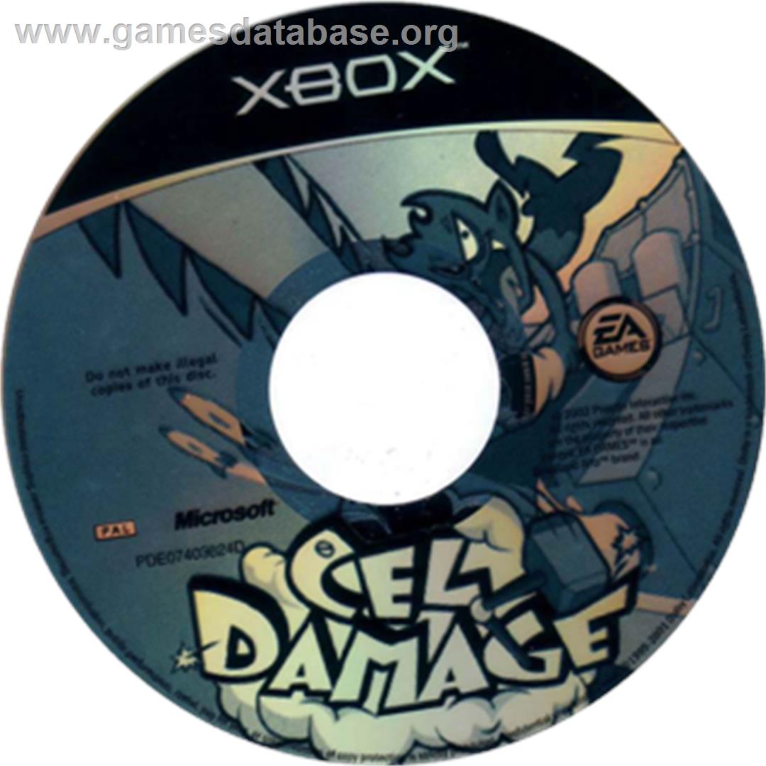 Cel Damage - Microsoft Xbox - Artwork - CD