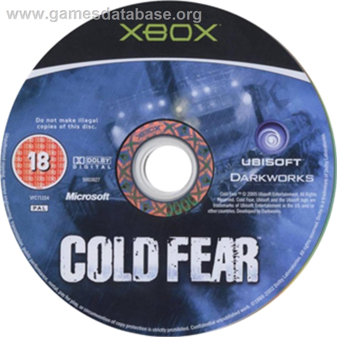Cold Fear - Microsoft Xbox - Artwork - CD