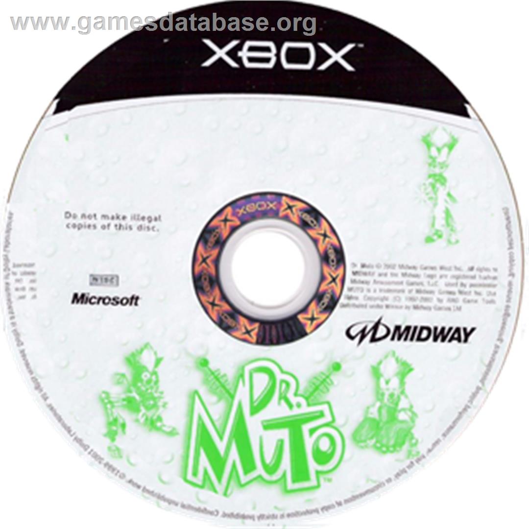 Dr. Muto - Microsoft Xbox - Artwork - CD