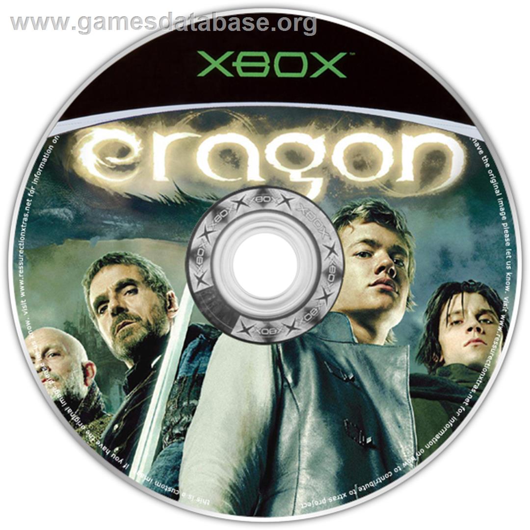 Eragon - Microsoft Xbox - Artwork - CD