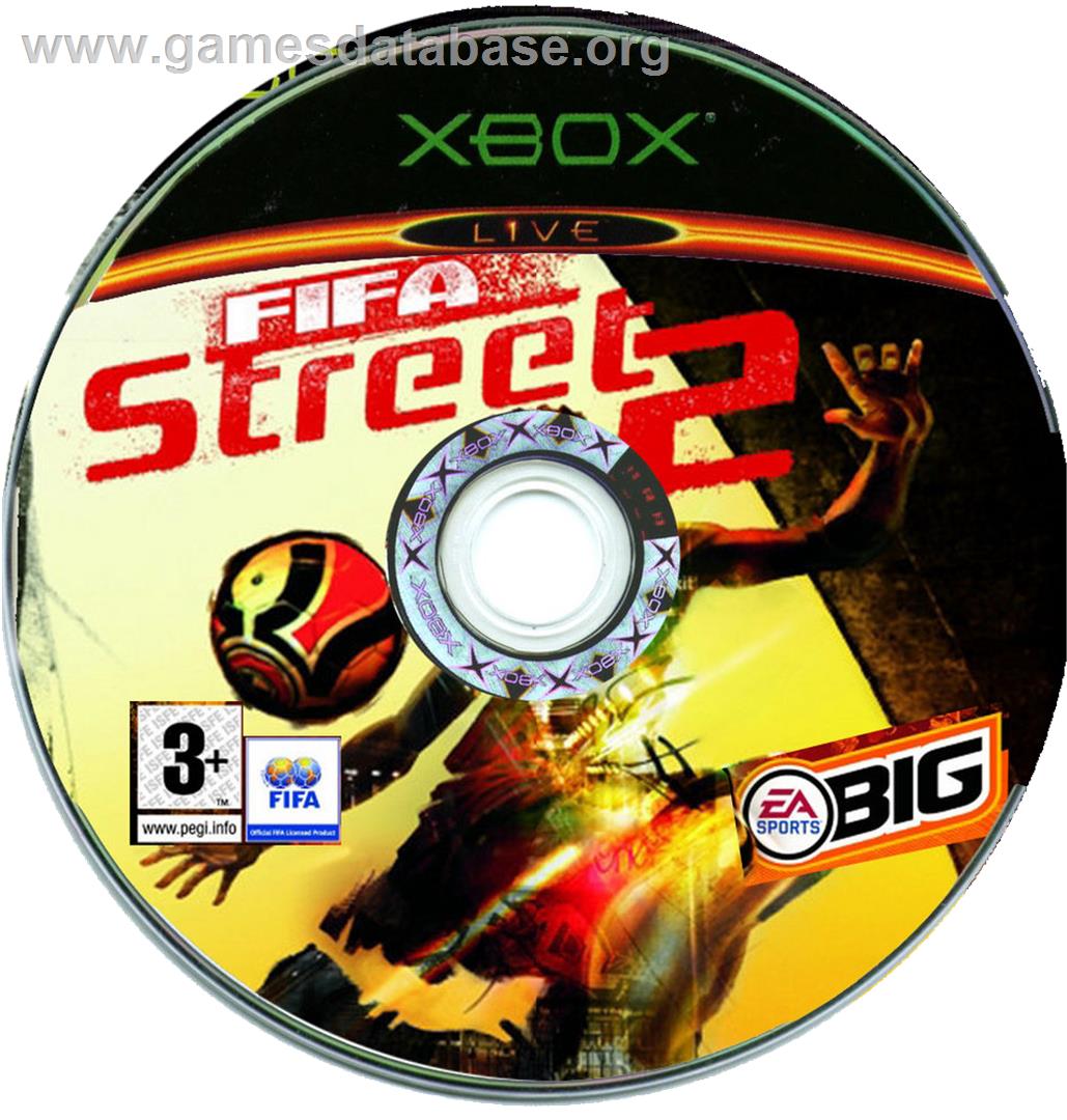 FIFA Street 2 - Microsoft Xbox - Artwork - CD