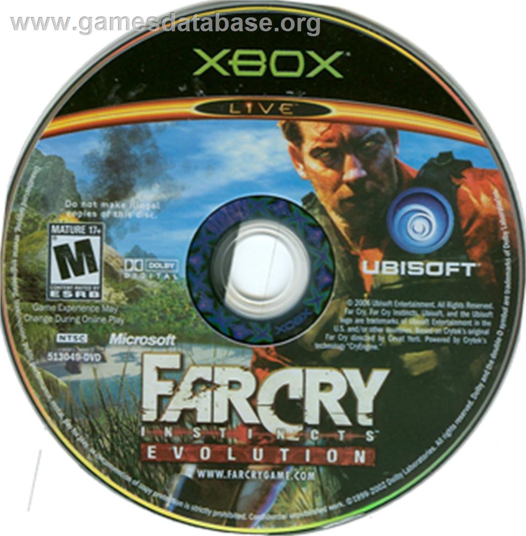 Far Cry: Instincts - Evolution - Microsoft Xbox - Artwork - CD