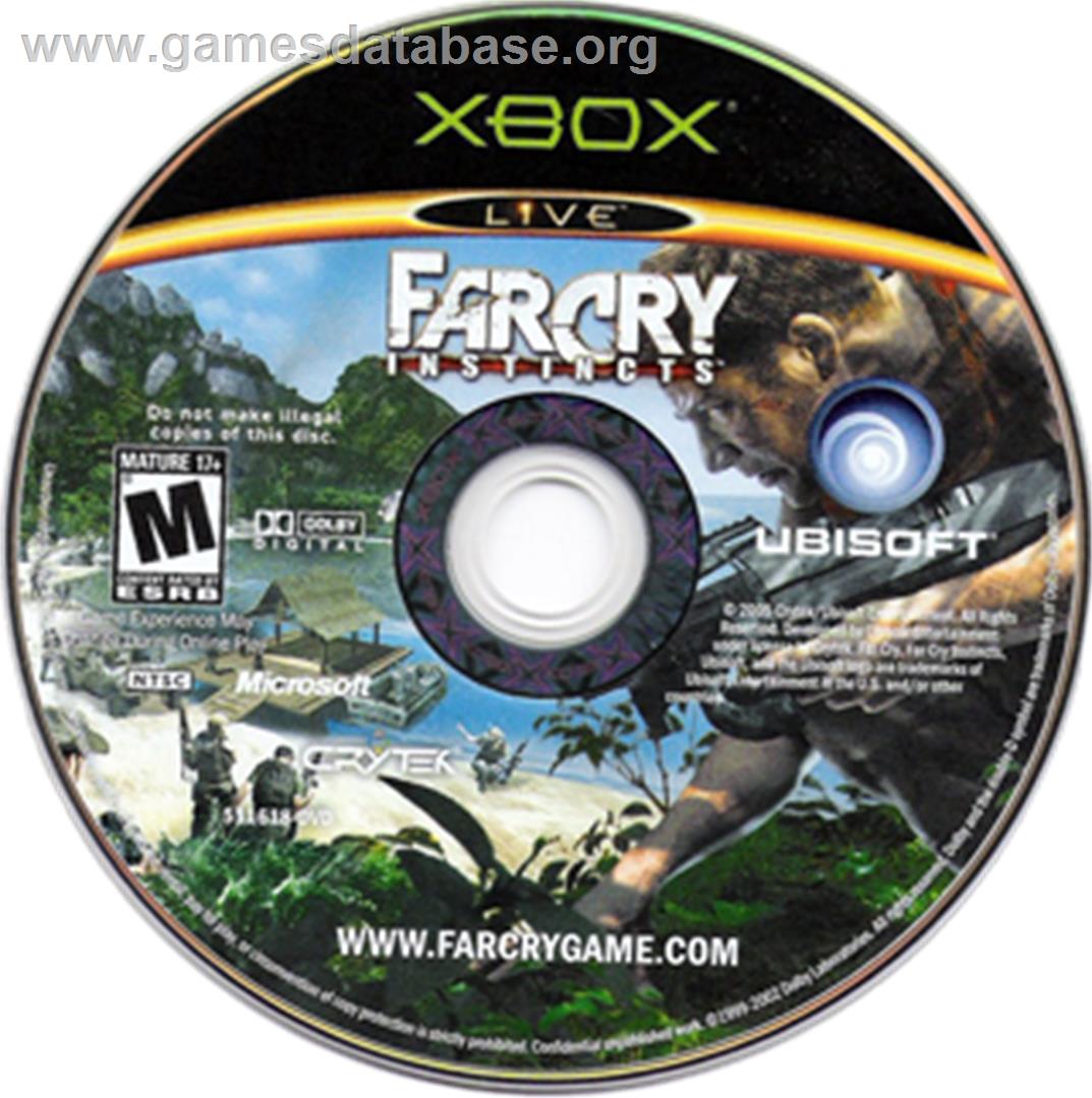 Far Cry: Instincts - Microsoft Xbox - Artwork - CD