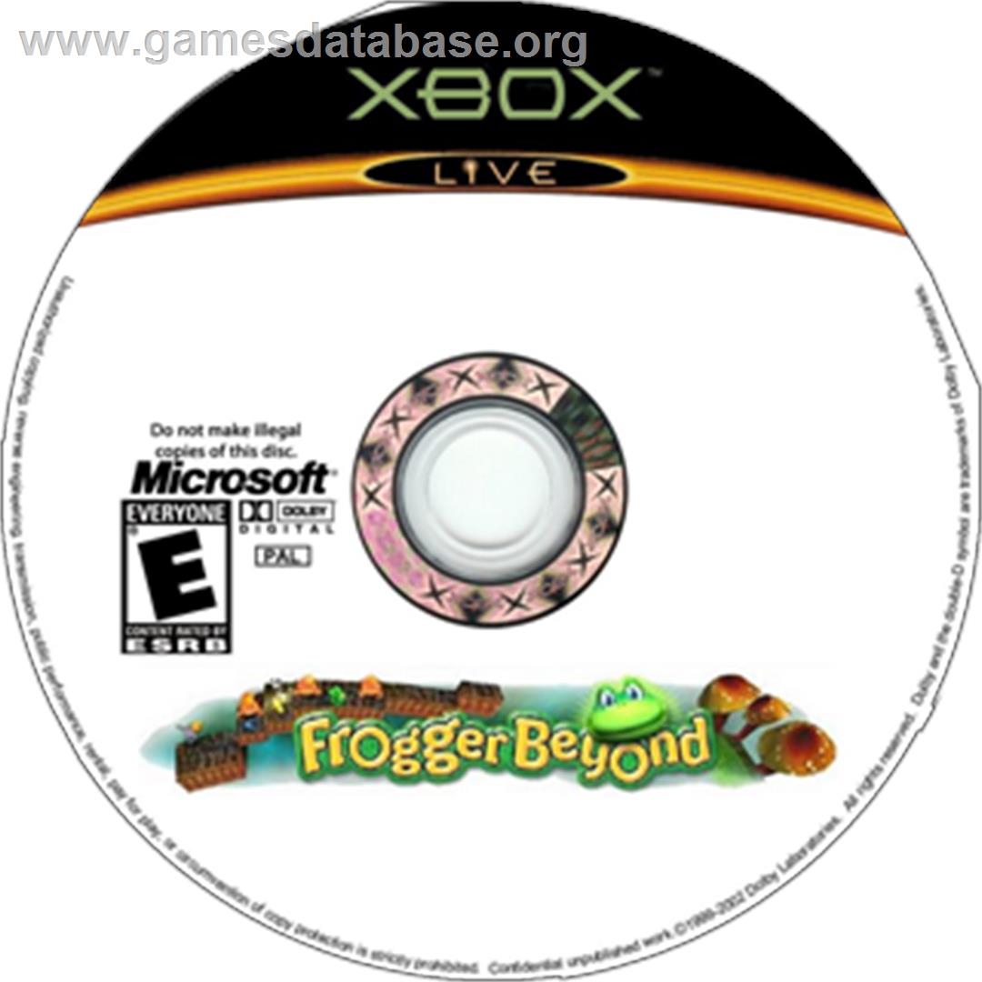 Frogger Beyond - Microsoft Xbox - Artwork - CD