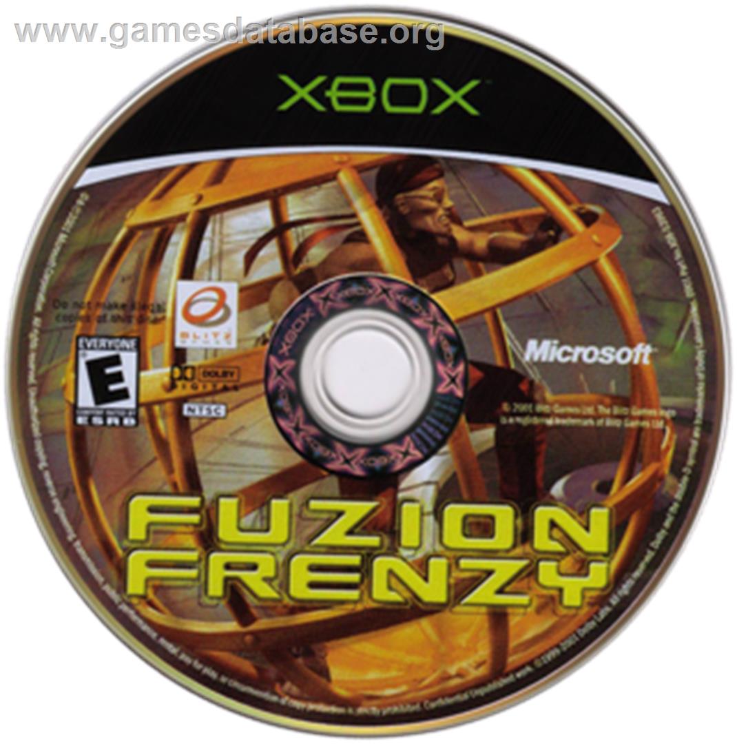 Fuzion Frenzy - Microsoft Xbox - Artwork - CD