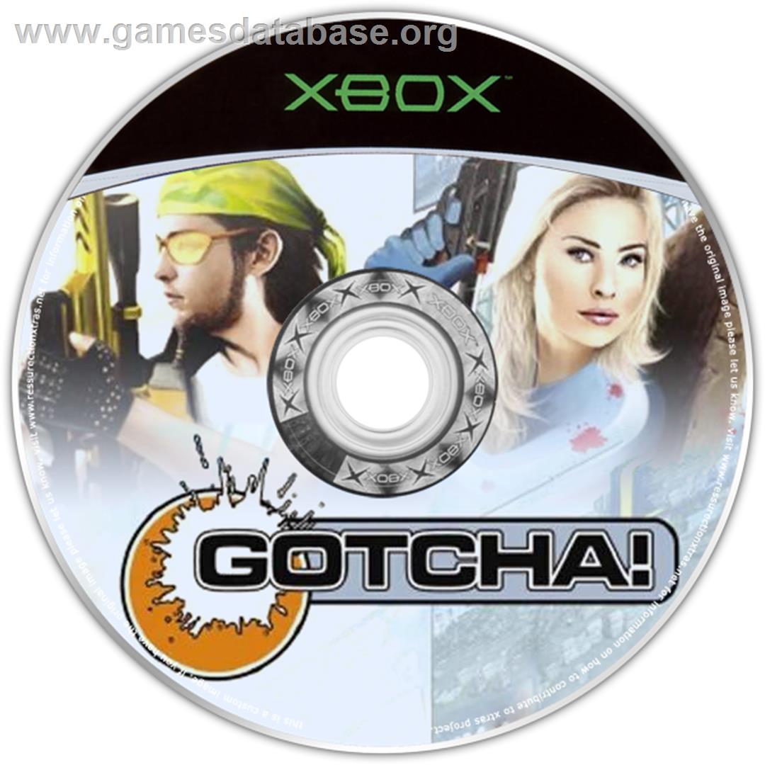 Gotcha - Microsoft Xbox - Artwork - CD