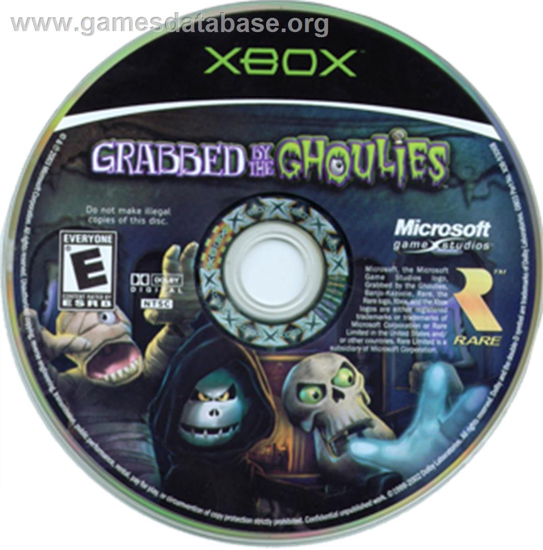 Grabbed by the Ghoulies - Microsoft Xbox - Artwork - CD