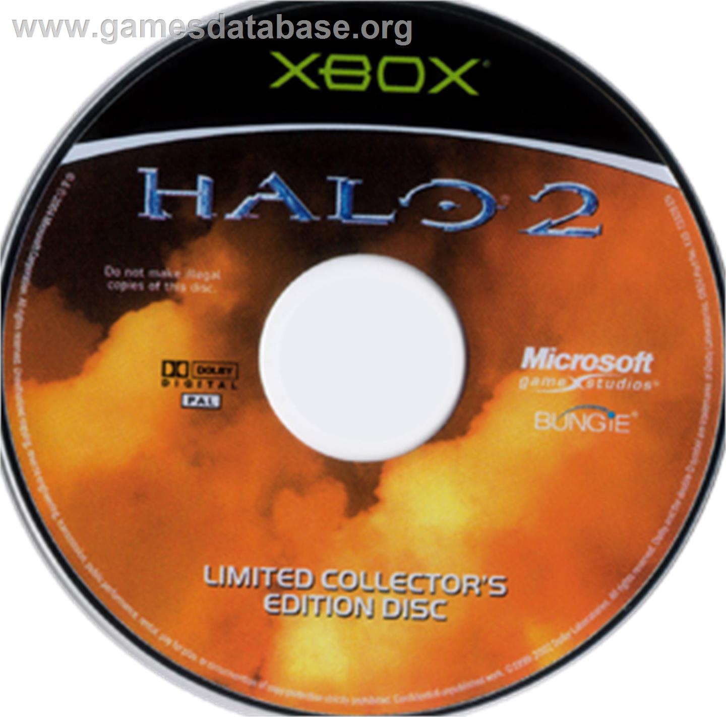 Halo 2 (Limited Collector's Edition) - Microsoft Xbox - Artwork - CD