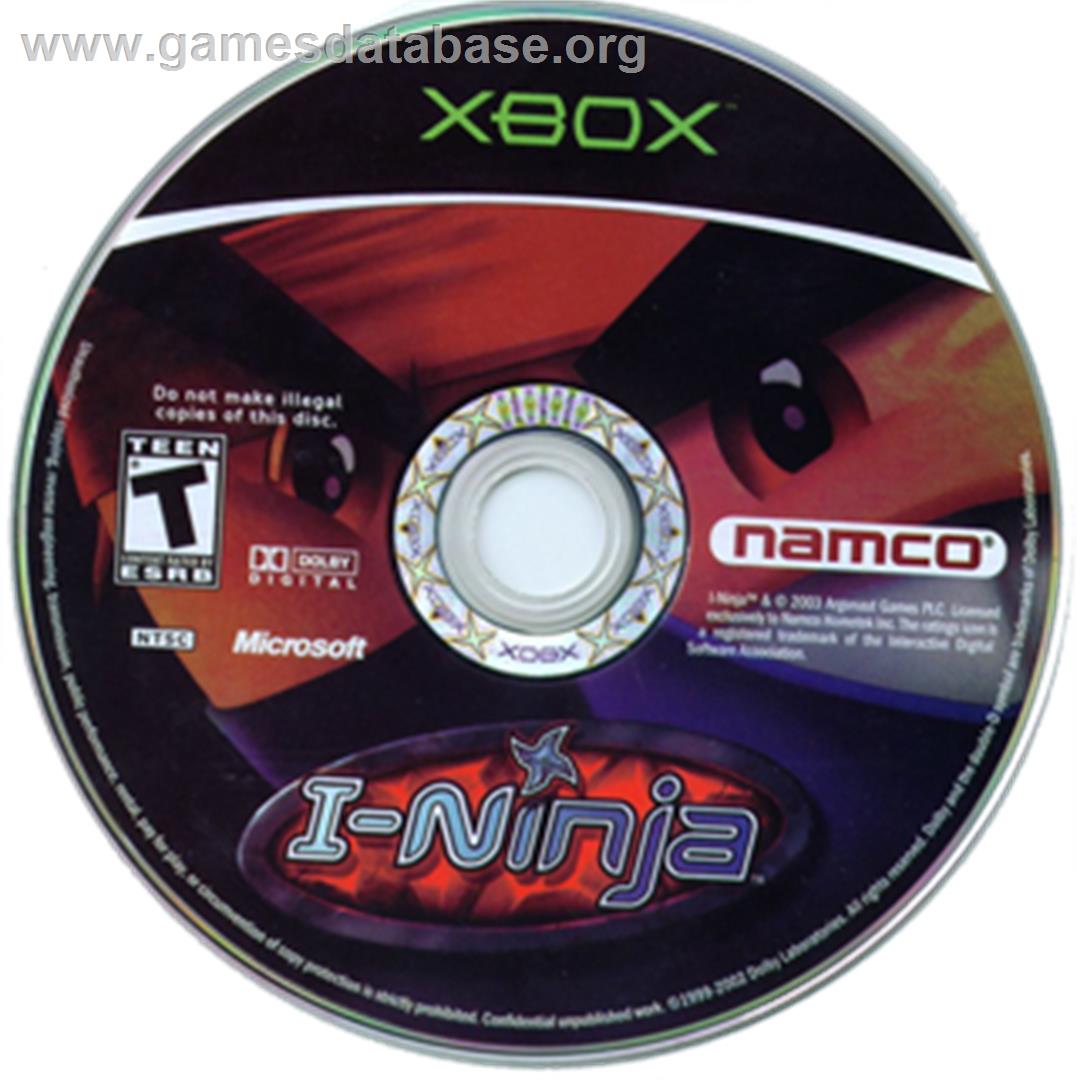 I-Ninja - Microsoft Xbox - Artwork - CD