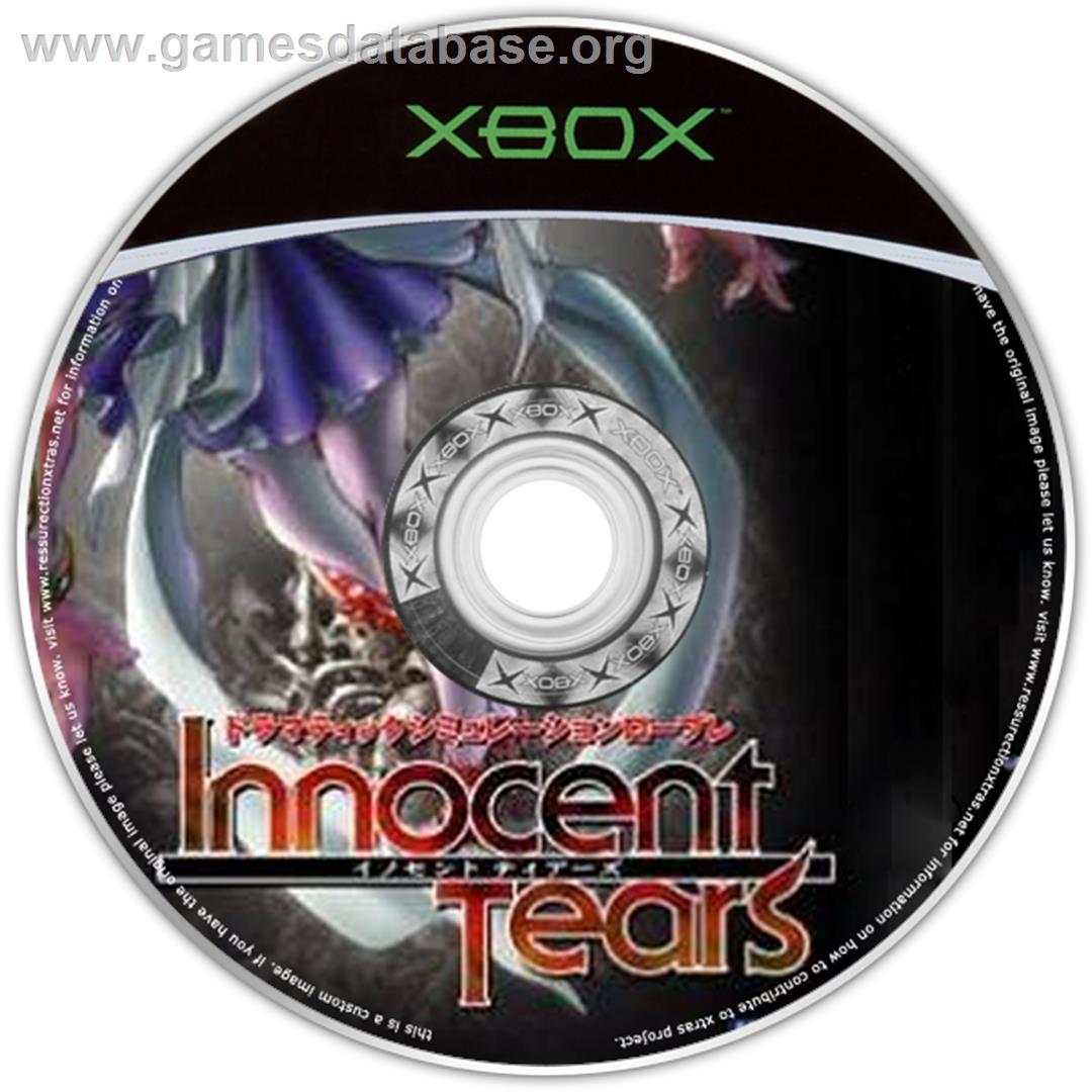 Innocent Tears - Microsoft Xbox - Artwork - CD