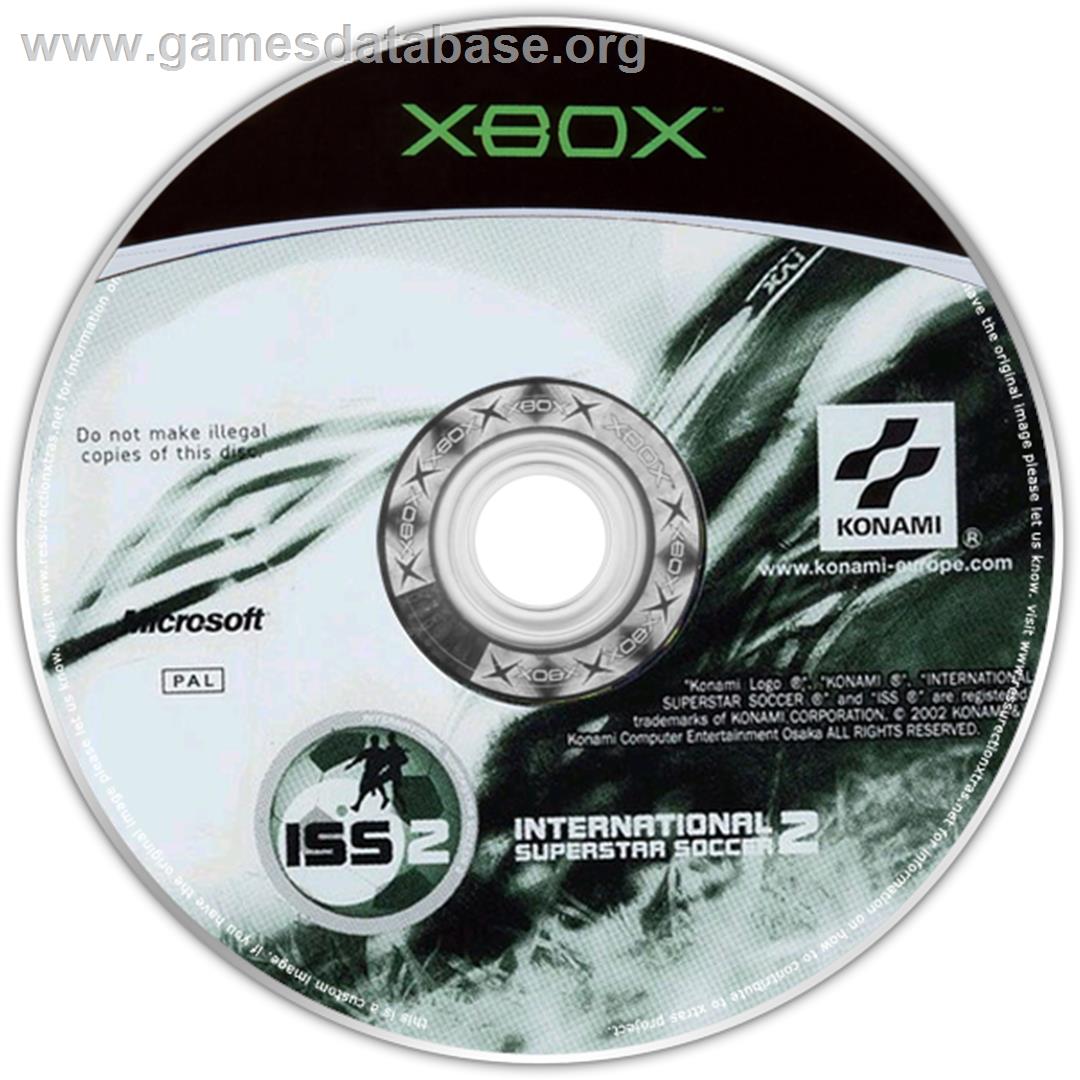 International Superstar Soccer 2 - Microsoft Xbox - Artwork - CD