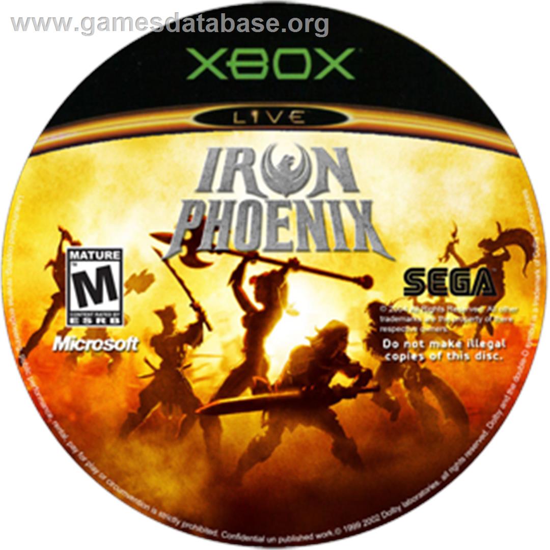 Iron Phoenix - Microsoft Xbox - Artwork - CD