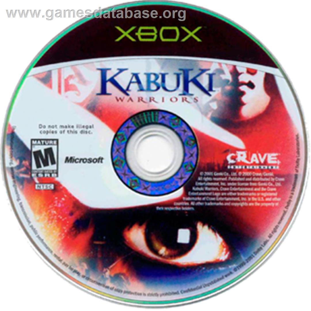 Kabuki Warriors - Microsoft Xbox - Artwork - CD