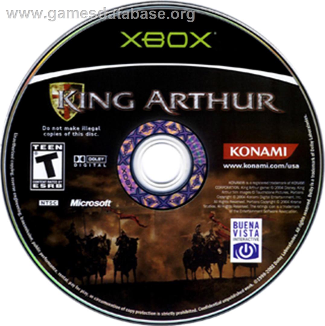 King Arthur - Microsoft Xbox - Artwork - CD