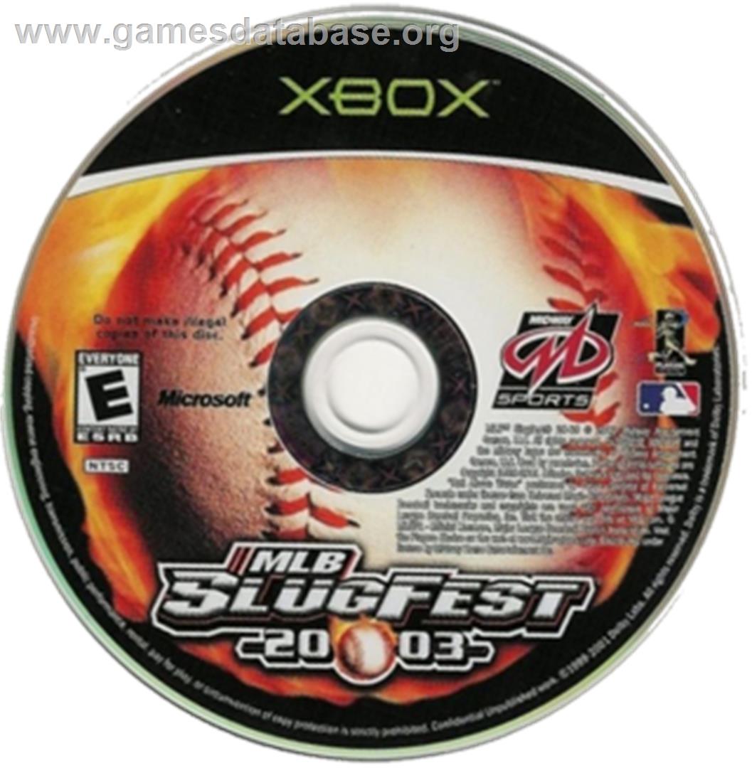 MLB SlugFest 20-03 - Microsoft Xbox - Artwork - CD