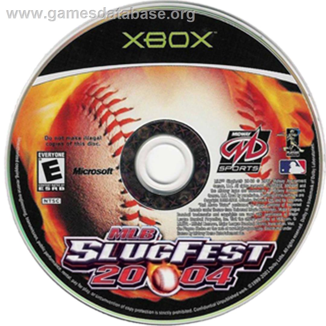 MLB SlugFest 20-04 - Microsoft Xbox - Artwork - CD