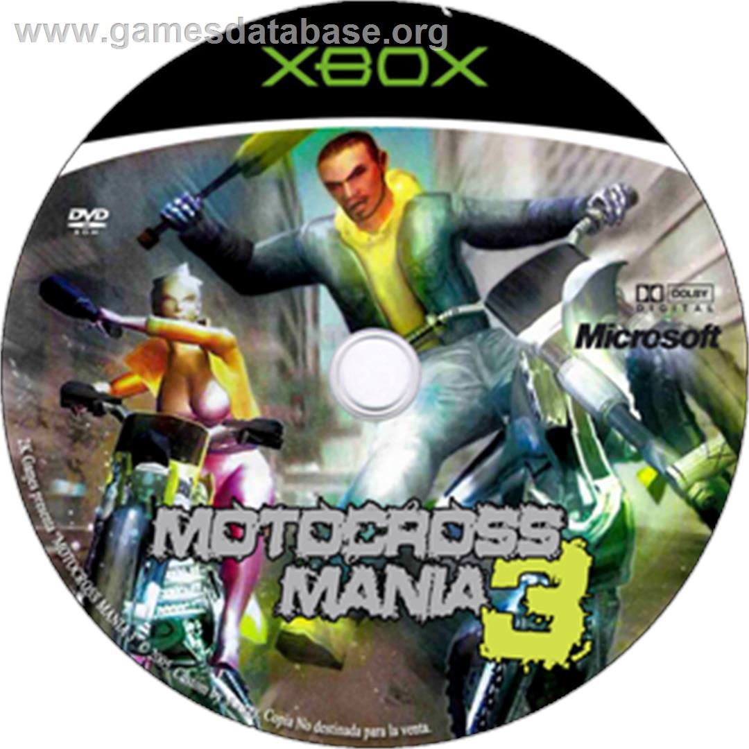 Motocross Mania 3 - Microsoft Xbox - Artwork - CD
